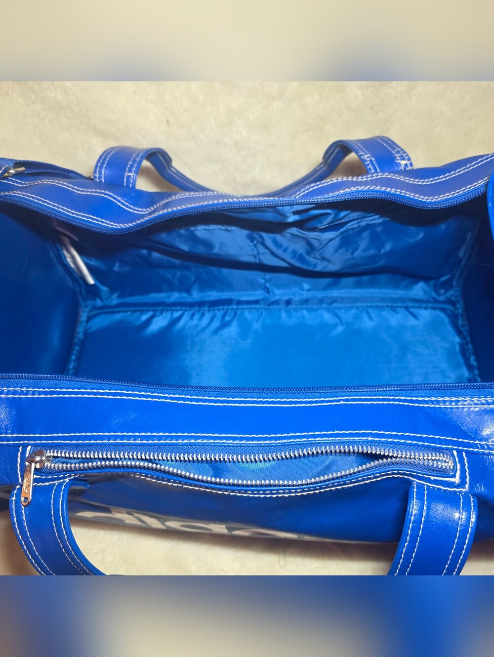 VNTG 2009 Adidas Originals Adicolor Teambag Blue A43008 - NEAR MINT CONDITION - Picture 12 of 16